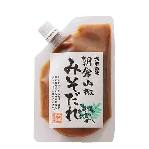 Asakura Sansho Misodare package featuring the 2022 Five-Star Hyogo Selection award badge