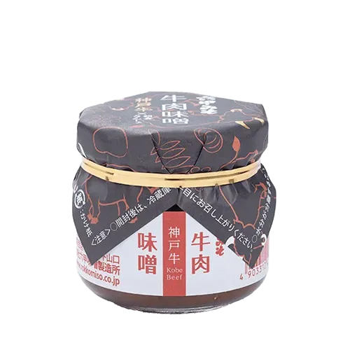 Gyuniku Miso package featuring the 2017 Five-Star Hyogo Selection award badge