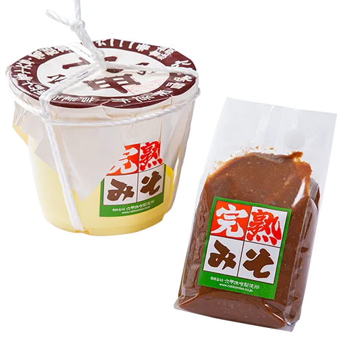 Kanjuku Miso package featuring the 2017 Hyogo Recommended Brand Certification award badge