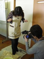 ともも味噌作り教室　朝日放送取材20110226-④.jpg