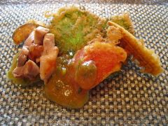 ひょうご味鶏のソテー ビネグレットソース白味噌仕立て20130524-S.jpg