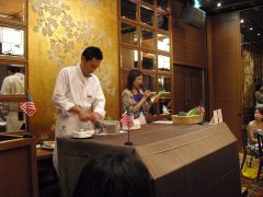 アメリカ大使館「日米食の交流」20110825-③.jpg