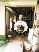 ボイラー入替 本体を取り出し①20150825-S.jpg