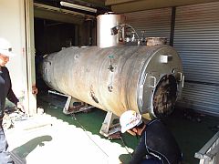 ボイラー入替 本体を取り出し③20150825-S.jpg
