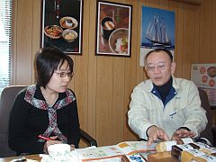 読売新聞 澤野 取材　20110308-②.jpg