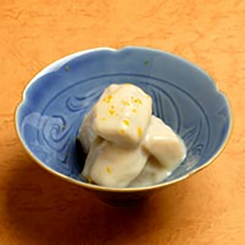 里芋の柚子味噌がらめ(秋～冬)
