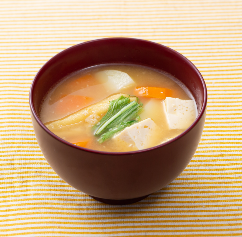 ひよこ豆味噌のお味噌汁