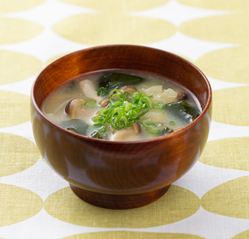 ひよこ豆味噌のお味噌汁③